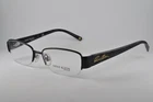 Anne Klein Eyeglasses Ak 9128 566S Satin Black, Size 52-16-135 New. Price: $42.50.