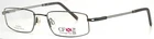 Concept Flex Plus CX7168 Grey Mens Rectangle Eyeglasses 50-18-140 B:28 New. Price: $19.99.