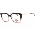 Harley Davidson Women's Eyeglasses Violet/black/pink Acetate Frame HD50119 083 New. Price: $39.79.
