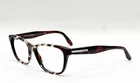 New Prada Journal Vpr 04T U6K-1O1 Gloss Havana Grey/burgundy Eyeglasses 52-16. Price: $117.27.
