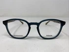 Fossil 7156 5MZ 50-20-145 Dark Blue Plastic Full Rim Eyeglasses Frame OS98 New. Price: $63.75.