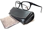 New Persol 3131-V 95 Shiny Black W/silver Acents Authentic Eyeglasses 54-18. Price: $179.50.