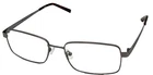 Jones New York Gunmetal Mens Rectangle Eyewear Frame, VJOM371 58MM. Price: $39.99.