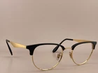 Ray Ban Eyeglasses Frame Rb 6396 5784 Black Gold 53-19-145 Pre-owned. Price: $47.87.
