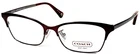 Coach New York Terri HC5041 9141 Nos Burgundy/gray Eyeglasses Frame 51-15-140 Pre-owned. Price: $64.00.