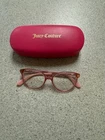 Juicy Couture JU932 W66 Rectangular Full Rim Eyeglasses Frame 50-15-130 Pre-owned. Price: $35.00.