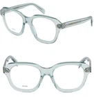 Celine Bold Dots Crystal Blue Optical Fashion Eyeglass CL50124I 093 52MM New. Price: $210.00.