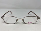 Barbie Eyewear B317 Col. Caramel 46-17-125 Brown Full Rim Eyeglasses Frame U844 New. Price: $37.50.