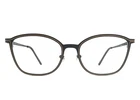 Prodesign Denmark Eyeglasses Frames Lined 2 C.6031 Black Gold Cat 53-18-140 New. Price: $135.79.