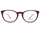 Versace Eyeglasses Frames MOD.3227 5188 Burgundy Purple Red Gold Round 51-20-140 New. Price: $123.66.