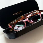 Coach New York Kristin HC6041 5115 Brown/pink 51-16-135 Eyeglasses Frame Pre-owned. Price: $46.97.