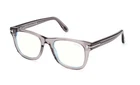 New Tom Ford FT5820-B 020 Transparent Grey/clear Blue Light Block 50MM Authentic. Price: $147.20.