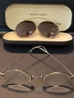 Vintage Giorgio Armani 642-V 905 Oval Eyeglasses Tortoise Sunglasses Clip On Cas Pre-owned. Price: $179.00.