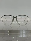 Victoria Beckham VB2100 040 Shiny Silver Oversized Metal Woman Eyeglasses 58MM New. Price: $125.00.