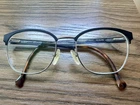 Lucky Brand Eyeglasses, Frames Only, VLBD534, 52-19-145, Metal/plastic, Navy Pre-owned. Price: $34.95.