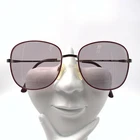 Vintage Girard A3560 Red Gold Metal Oval Sunglasses Japan Frames Only Unspecified. Price: $20.40.