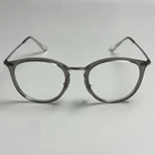Ray-ban Rb 7140 8125 Clear Gunmetal Silver Eyeglasses Frames 49-20 150 Pre-owned. Price: $29.98.