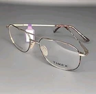Timex T900 Da Gold - Titanium Full Rim Eyeglass Frame 56/17/145 New. Price: $39.95.