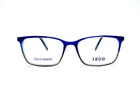 New Izod Clear Blue Ink Brown Ombre Rectangular Glasses Italy 2118 53 16 145. Price: $100.00.