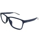Nike Eyeglasses Frames 7118 413 Matte Navy Blue Square Full Rim 57-14-140 New. Price: $87.54.