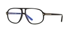 Tom Ford FT6082-B Blue Block Shiny Black (001) Eyeglasses New. Price: $249.00.