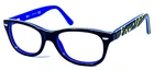 Ray-ban Jr RB1544 3600 Gray Green Blue Eyeglasses Frame 46-16-125 Pre-owned. Price: $32.00.