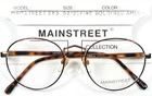 New Mainstreet 885 Gold /red Amber Eyeglasses Metal Frame 52-20-140MM. Price: $20.00.