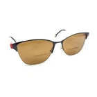 Carolina Herrera VHE193K COL.0301 Black Gold Half Eyeglasses Frames 54-16 135 Pre-owned. Price: $74.99.