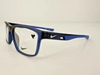 New Nike 7015 410 Eyeglasses Matte Midnight Navy/racer Blue 55-17-145 Authentic. Price: $159.99.