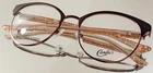 Originale Candie's CA0166 046 Eyeglasses Matte Light Brown New Metal 51-18-135. Price: $69.00.
