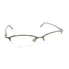 Gucci Gg 2707/Y ZM2 Brown Bronze Half Eyeglasses Frames 46-17 130 Italy Designer Pre-owned. Price: $69.99.
