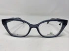 Lacoste L2983 038 53-17-140 Gray Crystal Resin Full Rim Eyeglasses Frame 6711 New. Price: $76.00.