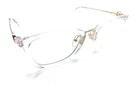 Michael Kors Captiva Mk 4054 3105 Clear Gold Square Eyeglasses Frames 52-20 140 Pre-owned. Price: $69.99.