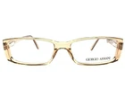 Giorgio Armani Eyeglasses Frames 2017 428 Clear Orange Rectangular 52-16-140 New. Price: $93.59.