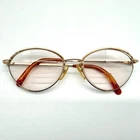 Vintage Christian Dior Austria Oval Eyeglass Frames Only Gold Tone Cd 2876 Pre-owned. Price: $80.00.