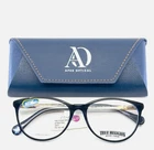 New True Religion T034 Gry Blue Multi Womens Round Eyeglasses 54-16-140 B:42. Price: $19.49.