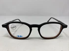 Pop France 24 C.90 45-20-140 Black/orange Full Rim Eyeglasses Frame E980 New. Price: $112.50.