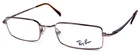Ray-ban RB6071 2531 Nos Italy Shiny Brown Eyeglasses Frame 49-19-135 Pre-owned. Price: $70.00.