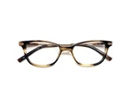 Jones New York Eyeglass Frames J242 Brown Horn 48-16-135. Price: $25.00.