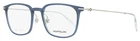 Montblanc Rectangular Eyeglasses MB0100O 004 Transparent Blue/silver 52MM New. Price: $199.00.