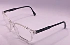 True Religion Frames Only Eyeglasses TO33 Crystal Clear / Black 52-19-145 New. Price: $68.88.