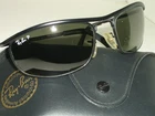 62MM Ray Ban RB3119 006/48 Olympian Black Polarized Flex Hinges Wraps Sunglasses Pre-owned. Price: $337.49.