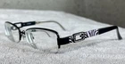 Guess GU2290 Blk Black Purple Cheetah Half Rim 52-17-135 Eyeglasses Frames Pre-owned. Price: $35.99.