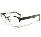 Jil Sander Eyeglasses Frames JS2143 733 Clear Green Gold Round Cat 51-17-135 New. Price: $50.99.
