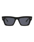 Valentino Unisex Square/rectangle Black-black-grey Fashion Designer Eyewear Pre-owned. Price: $219.99.