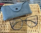 Lensmart Rose-gold & Black Eyeglasses Optical Frame 52-19-141 With Soft Case Pre-owned. Price: $24.25.