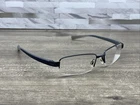 Nike Eyeglasses 8090-412 Mens Navy Blue Metal Half Rim 53 17-140 Frames Pre-owned. Price: $39.87.