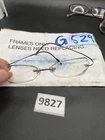 Silhouette Eyeglasses Rimless Frames 6574 6084 Burgundy Austria 51 17 140 Pre-owned. Price: $79.61.