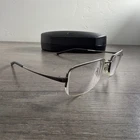 Nike Eyeglasses 4195 010 With Flexon Gunmetal Half Rim Frames Only 54 Pre-owned. Price: $89.87.