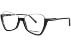 Karl Lagerfeld KL354 001 Eyeglasses Women's Black Full Rim Rectangle Shape 55MM New. Price: $109.95.